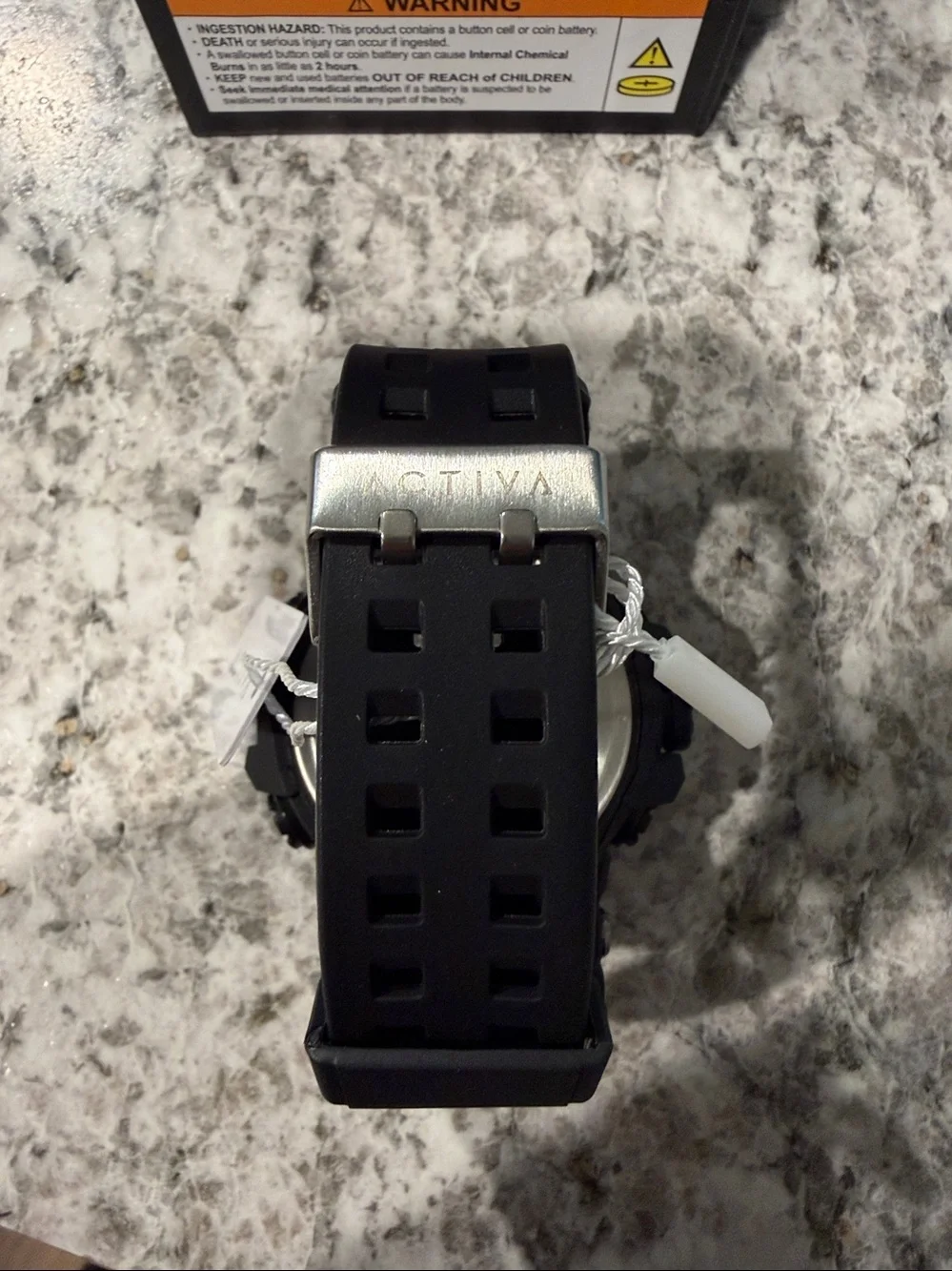 Activa Summit X Invicta Unisex Digital Watch - 50mm. Black Red (ACW8082-019)